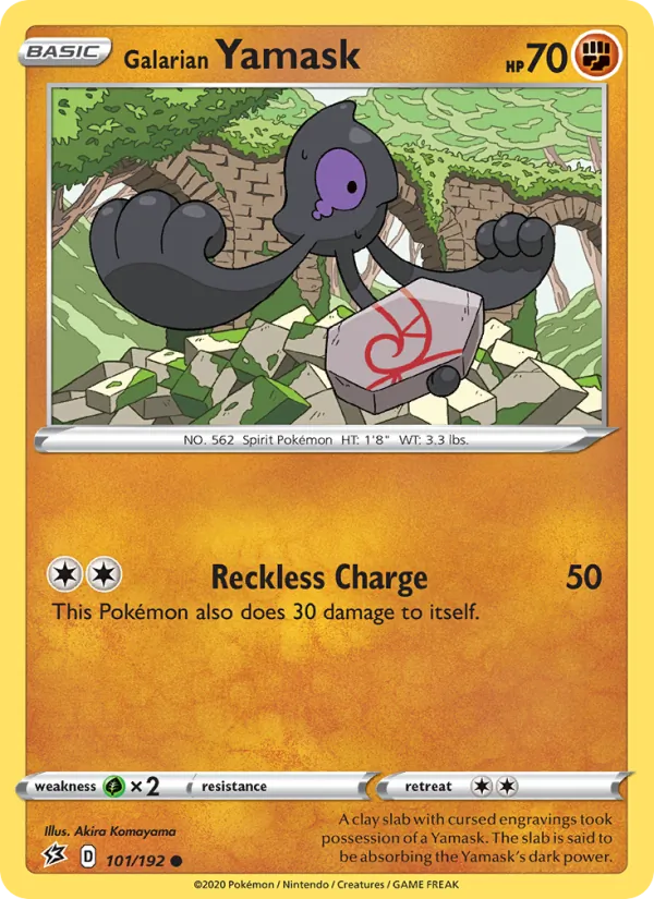 Galarian Yamask 101 – Non-holo