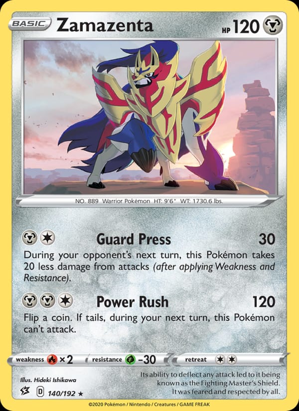 Zamazenta 140/192