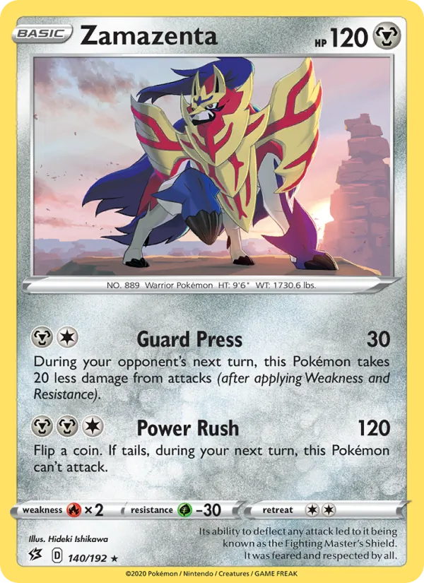 Zamazenta 140 – Non-holo