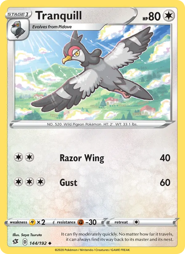 Tranquill 144 – Non-holo