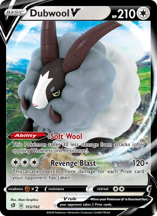 Dubwool V 153 – Holo