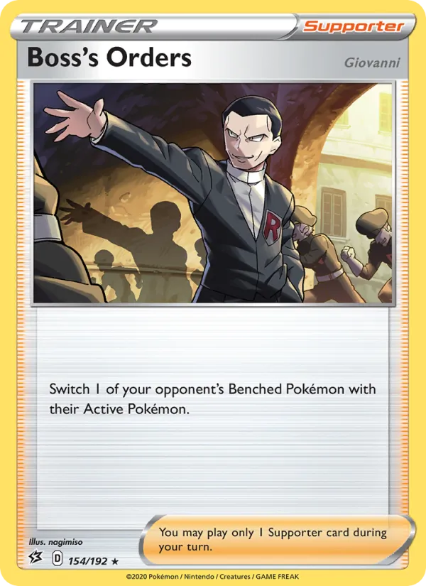 Boss's Orders (Giovanni) 154 – Holo