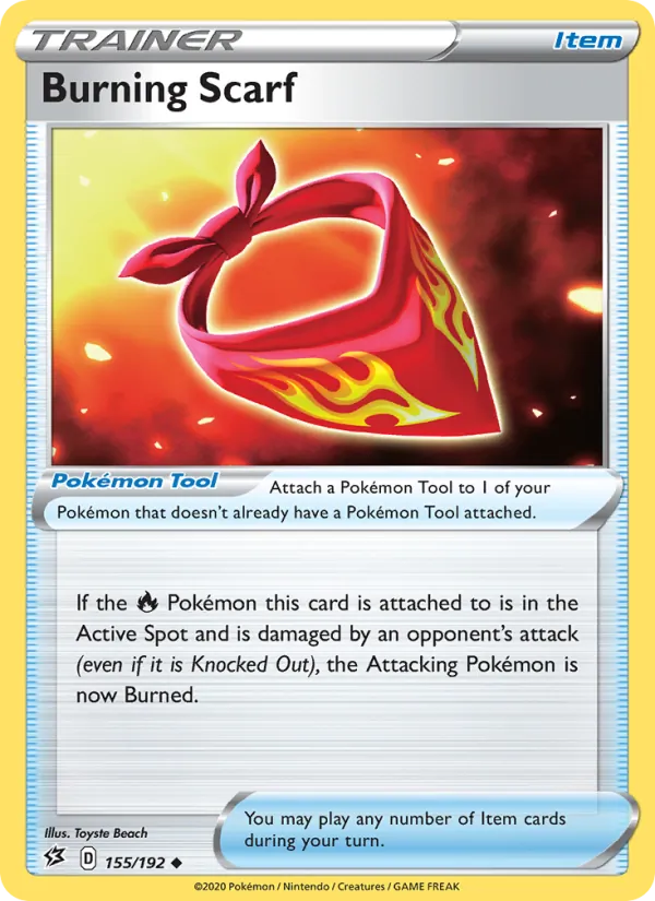 Burning Scarf 155 – Non-holo