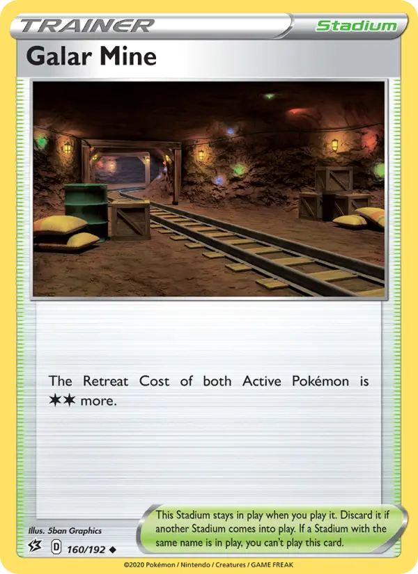 Galar Mine 160 – Non-holo
