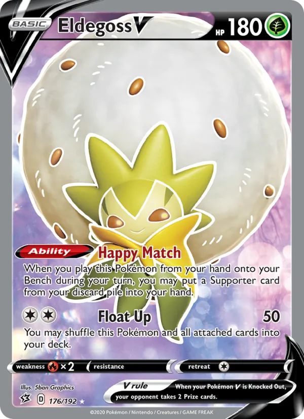 Eldegoss V 176 – Holo