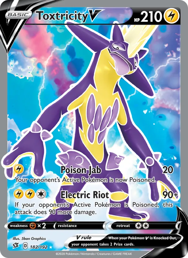 Toxtricity V 182 – Holo