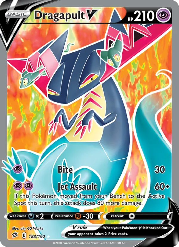 Dragapult V 183 – Holo