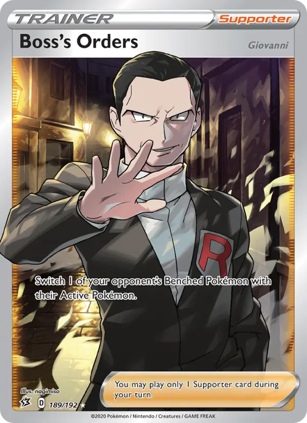 Boss's Orders (Giovanni) 189 – Holo