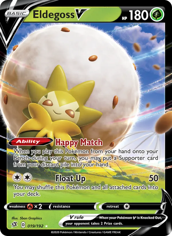 Eldegoss V 19 – Holo
