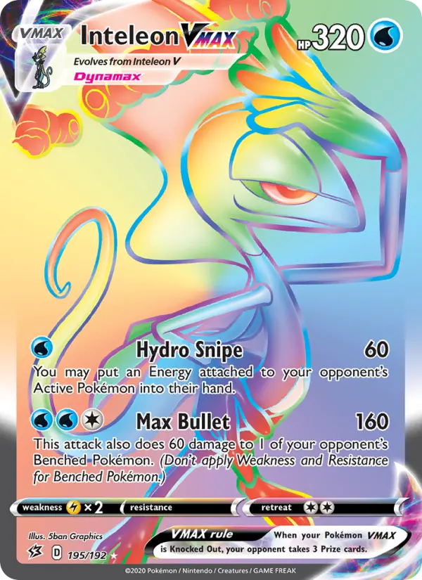 Inteleon VMAX 195 – Holo