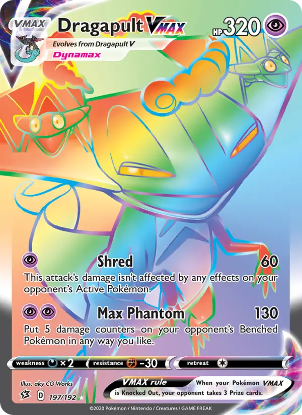 Dragapult VMAX 197 – Holo