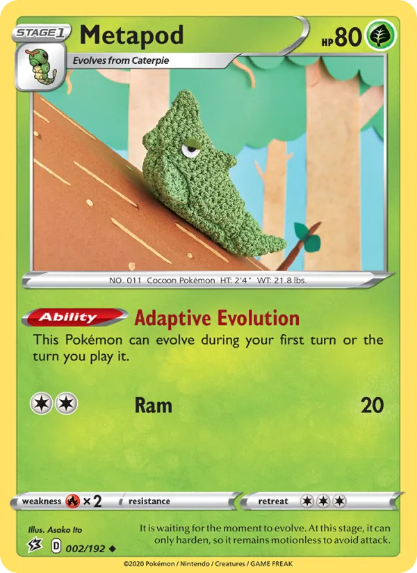 Metapod 2 – Non-holo