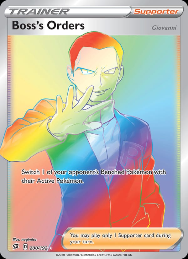 Boss's Orders (Giovanni) 200/192