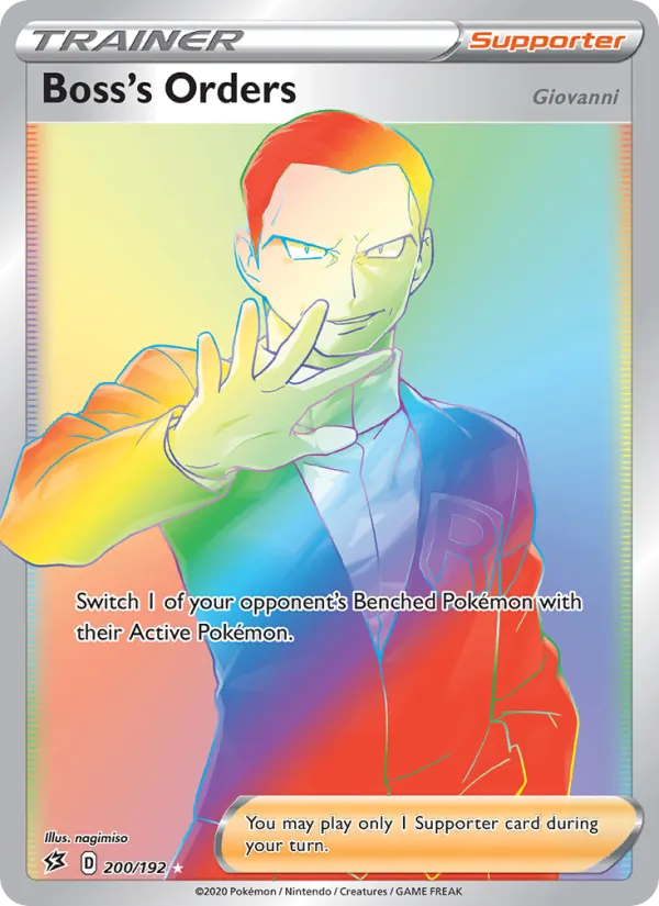 Boss's Orders (Giovanni) 200 – Holo