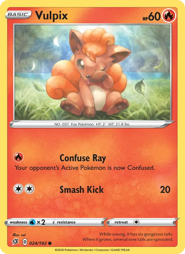 Vulpix 24 – Non-holo