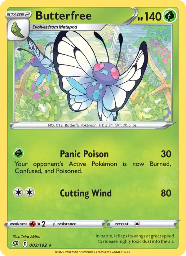 Butterfree 3 – Non-holo