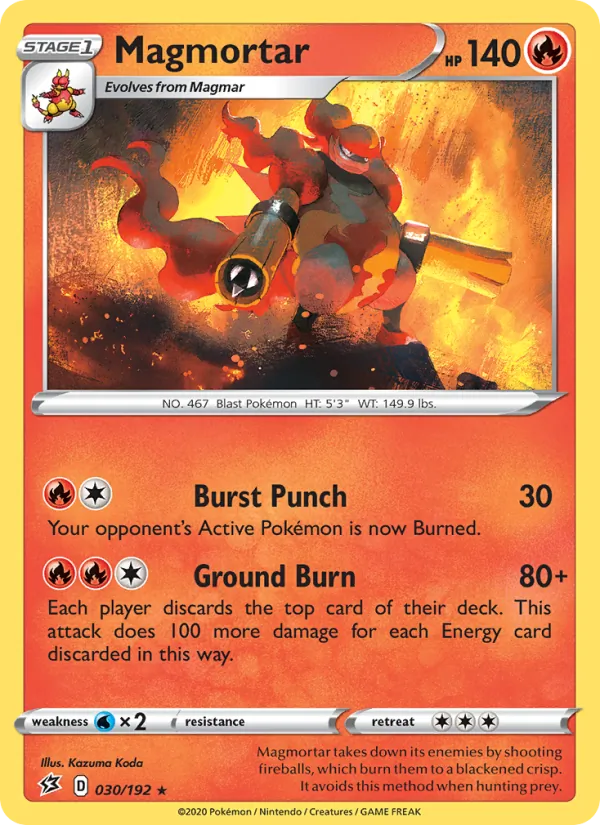 Magmortar 30 – Non-holo