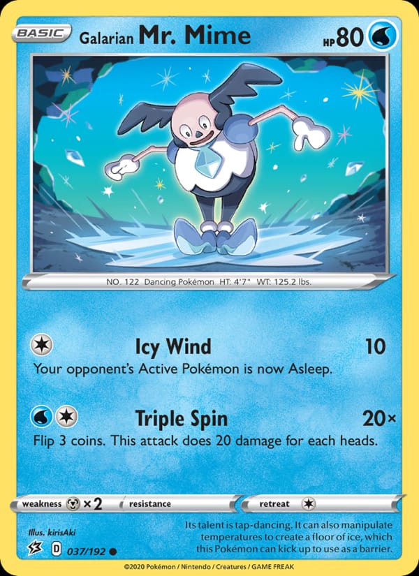 Galarian Mr. Mime 037/192