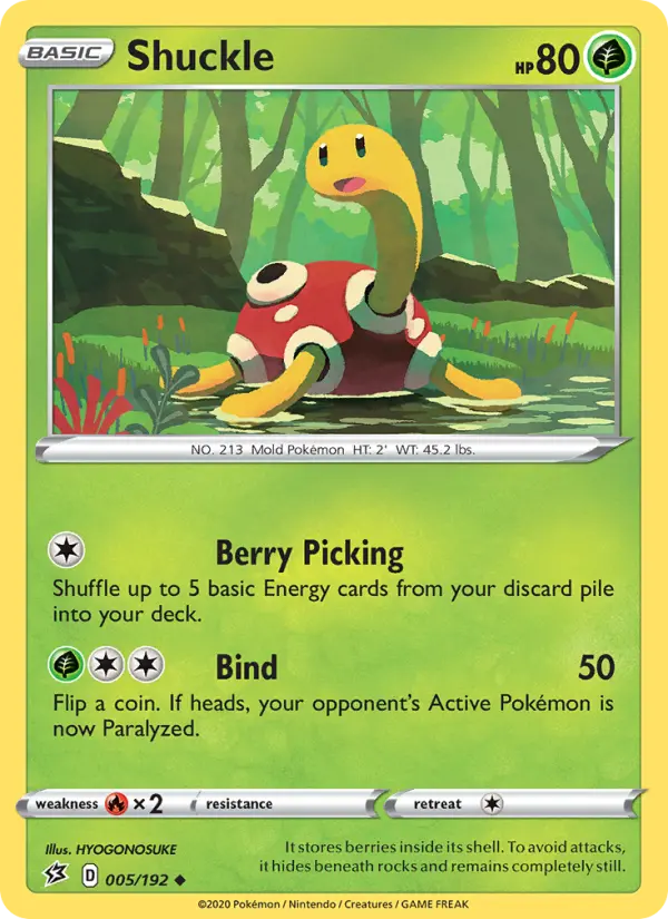 Shuckle 5 – Non-holo