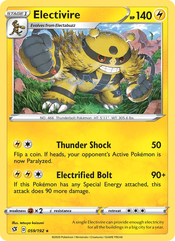 Electivire 59 – Non-holo
