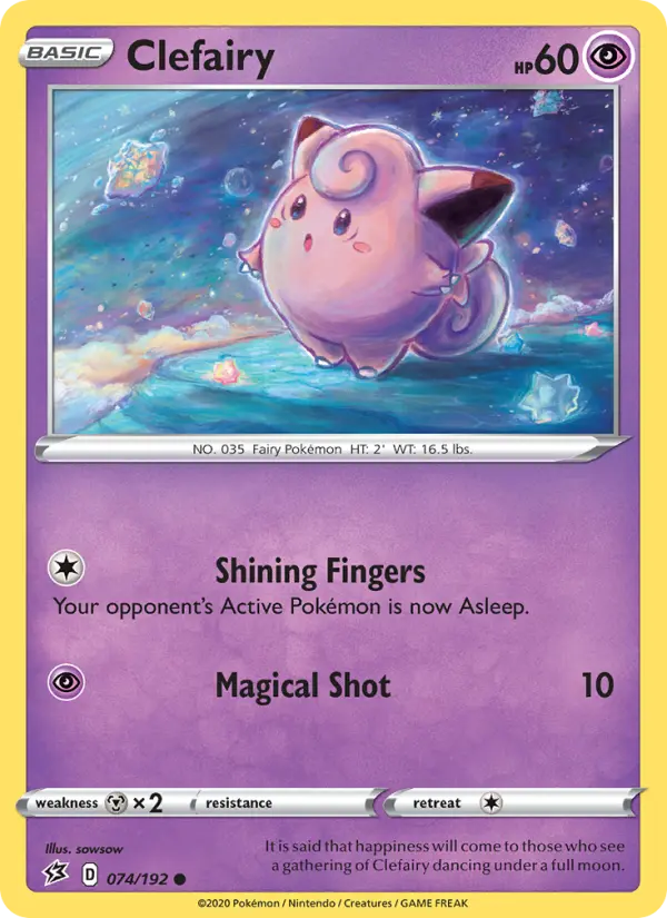Clefairy 74 – Non-holo