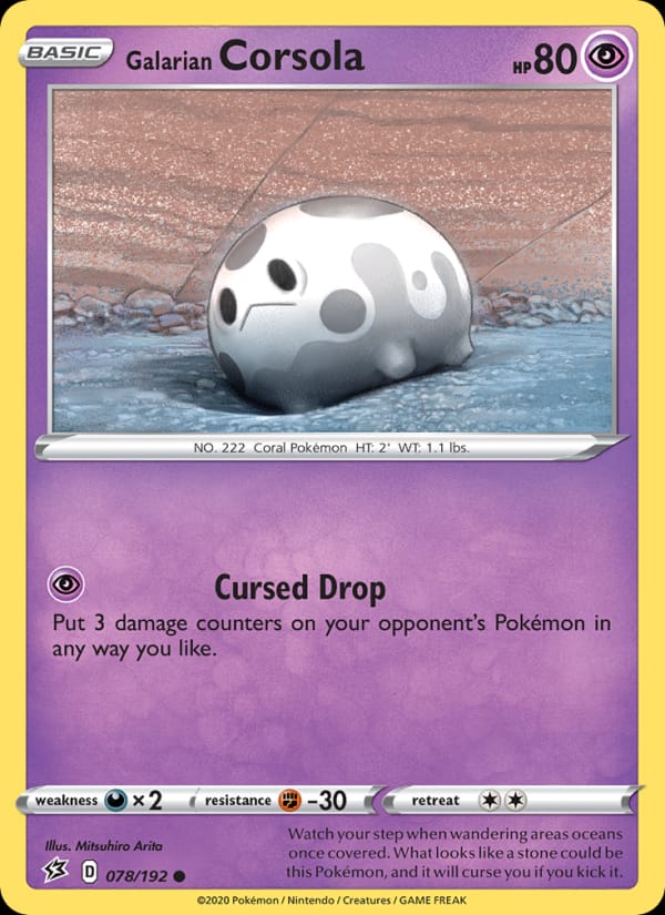 Galarian Corsola 078/192