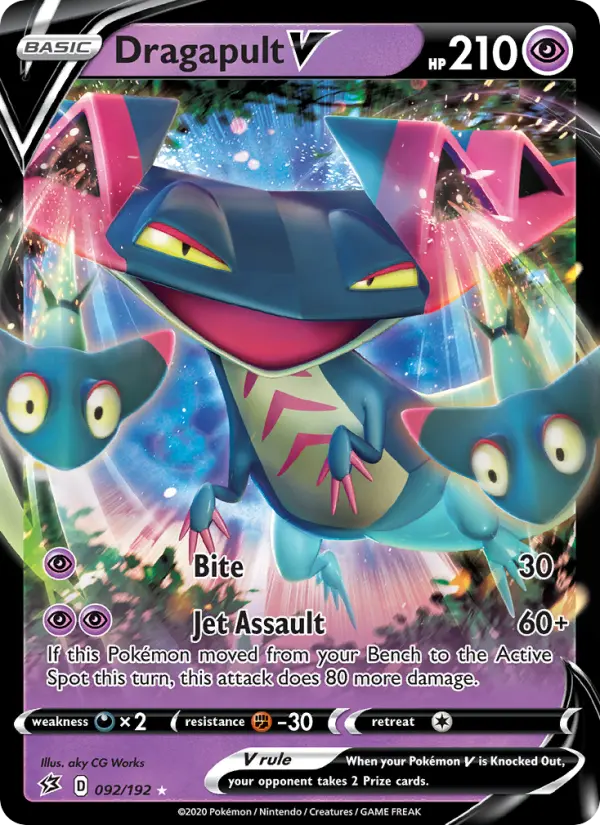 Dragapult V 92 – Holo