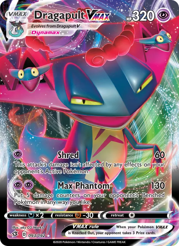 Dragapult VMAX 93 – Holo