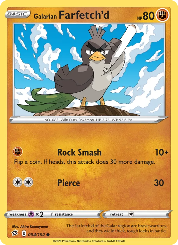 Galarian Farfetch'd 94 – Non-holo