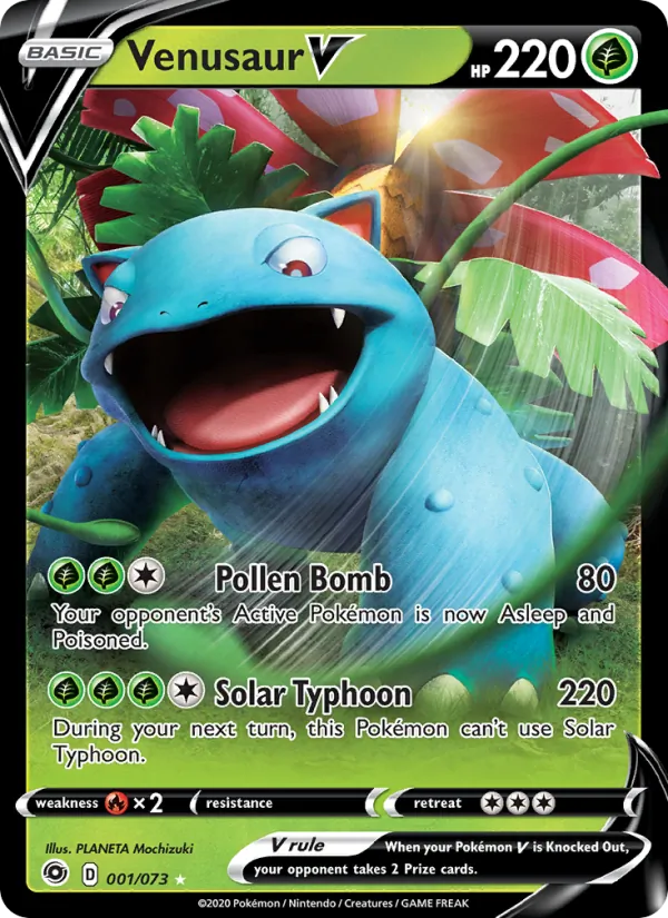 Venusaur V 1 – Holo