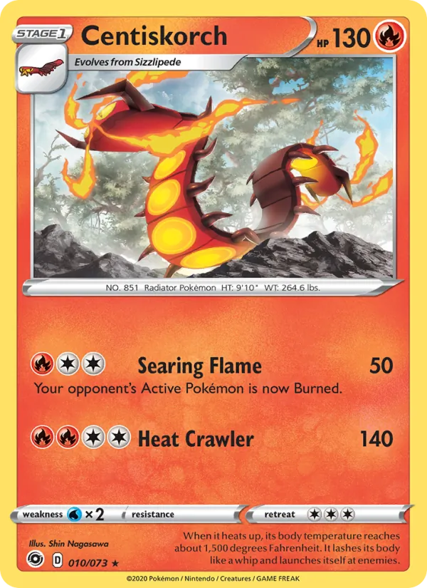 Centiskorch 10 – Holo