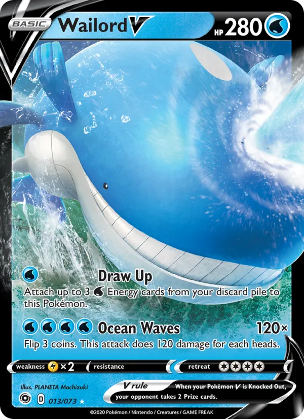 Wailord V 13 – Holo