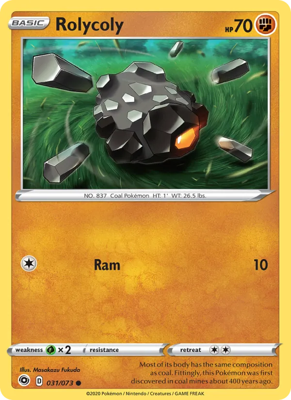 Rolycoly 31 – Non-holo