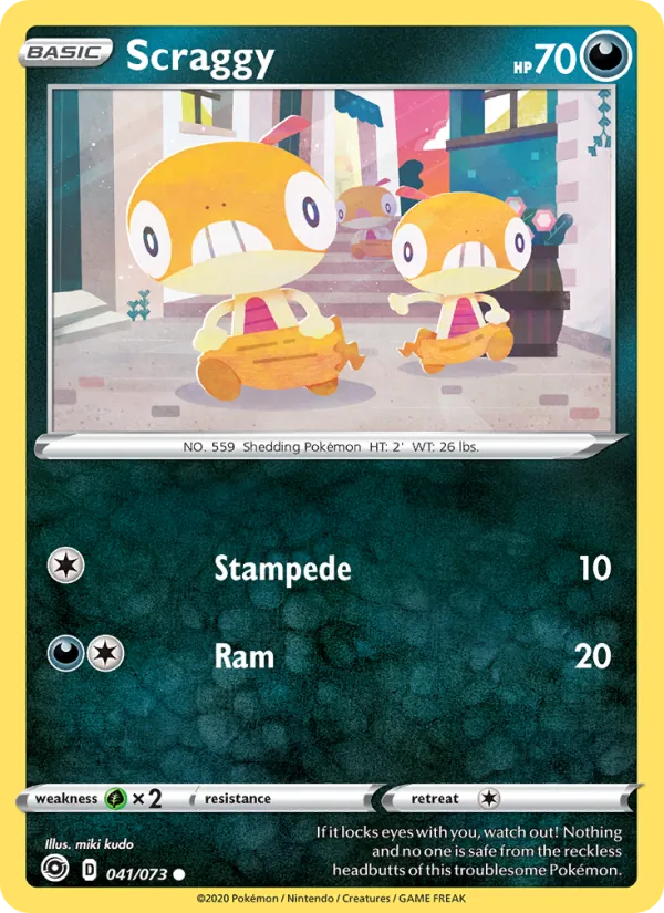 Scraggy 41 – Non-holo