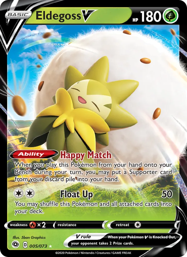 Eldegoss V 5 – Holo