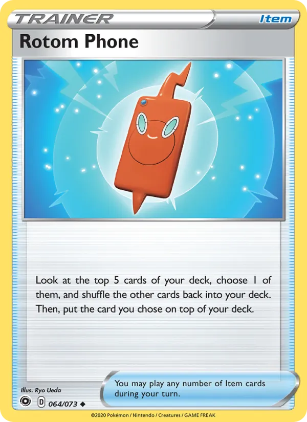 Rotom Phone 64 – Non-holo