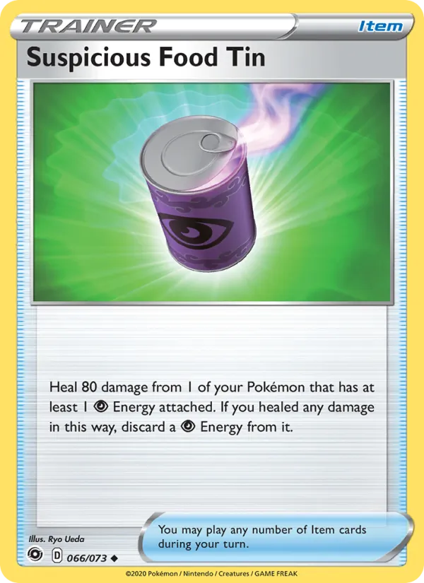 Suspicious Food Tin 66 – Non-holo