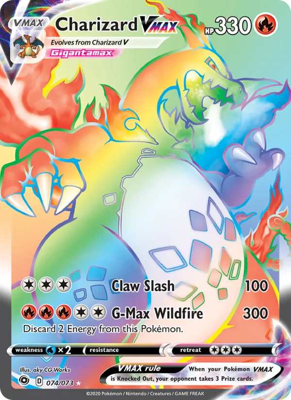 Charizard VMAX 74 – Holo