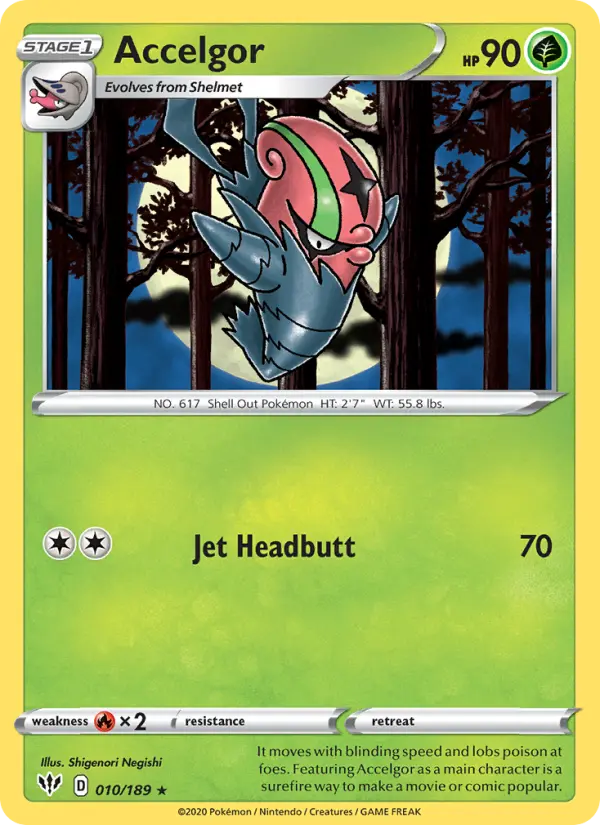 Accelgor 10 – Non-holo