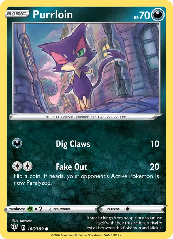Purrloin 106 – Non-holo