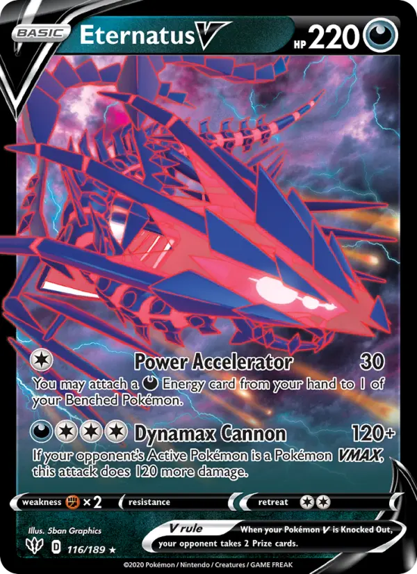 Eternatus V 116 – Holo