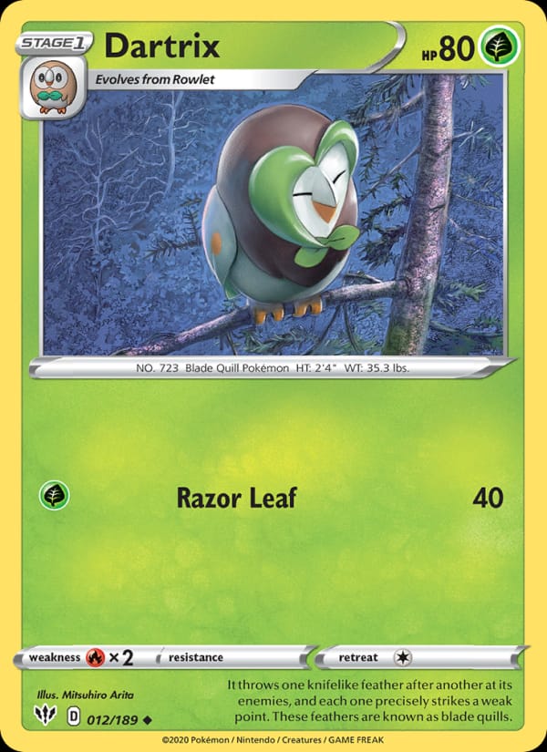 Dartrix 012/189