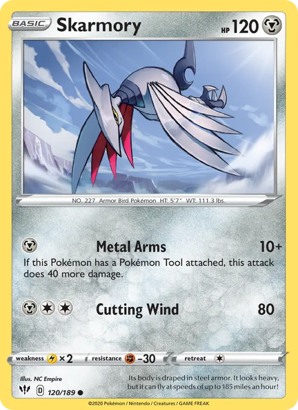 Skarmory 120 – Non-holo