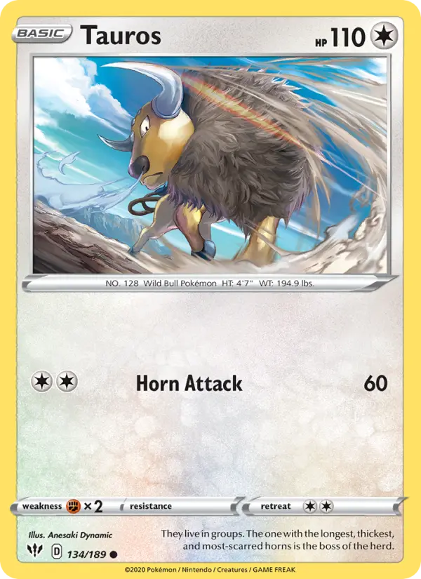 Tauros 134 – Non-holo