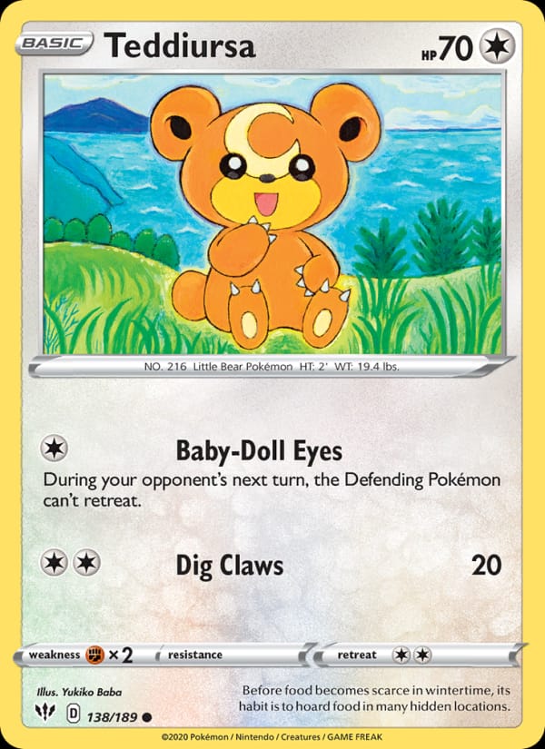 Teddiursa 138/189