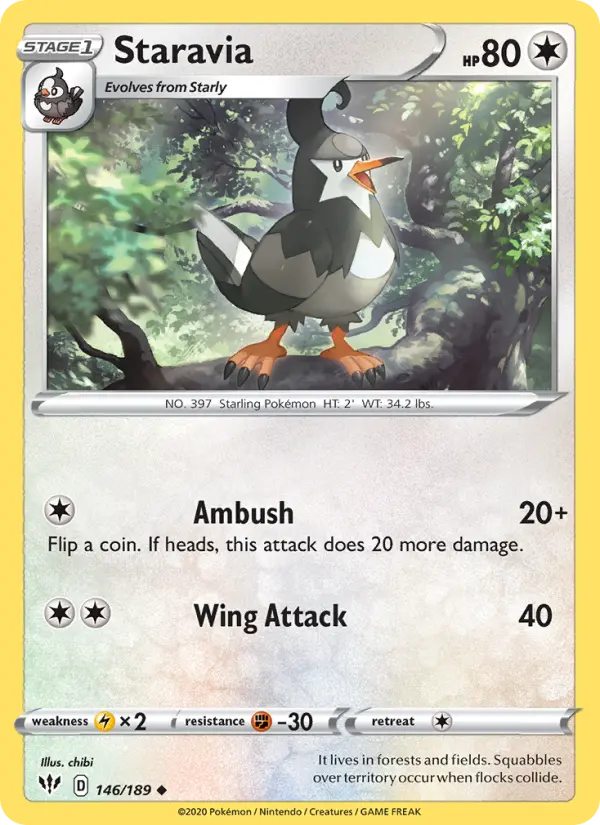 Staravia 146 – Non-holo
