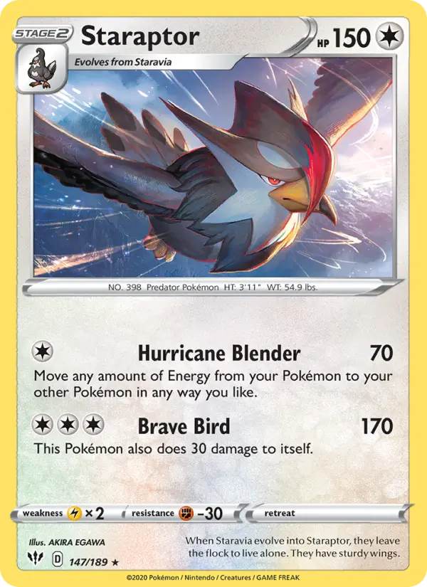 Staraptor 147 – Non-holo