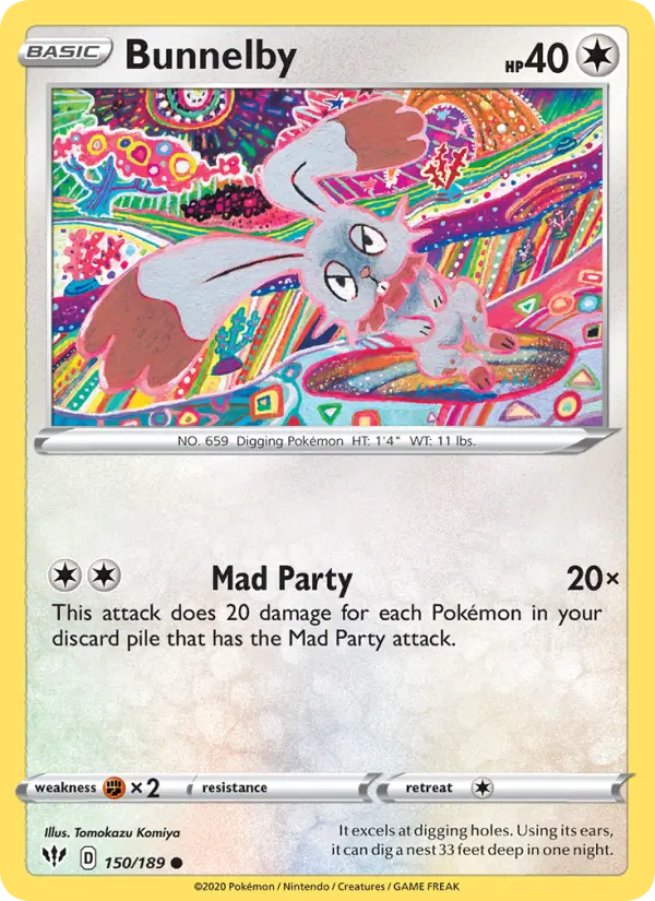Bunnelby 150 – Non-holo