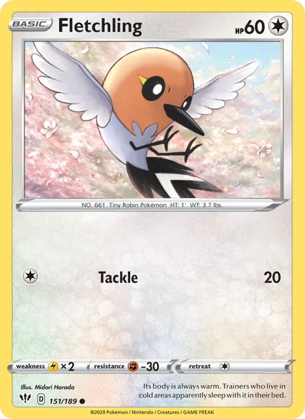 Fletchling 151 – Non-holo