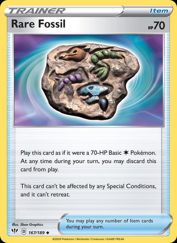 Rare Fossil 167/189